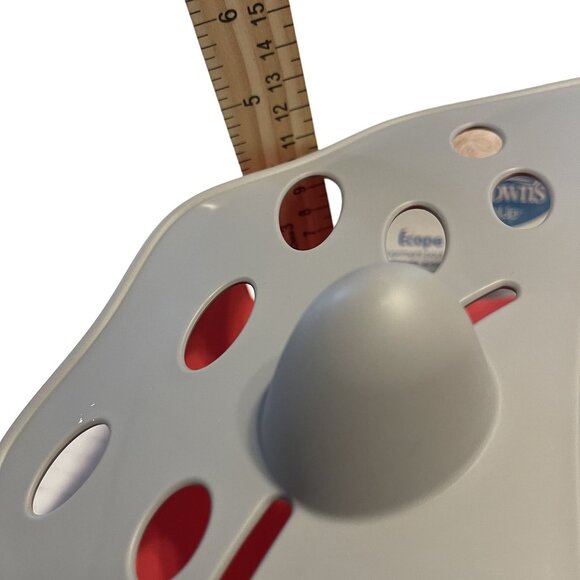 Dr Browns Dino Scoop Bath Toys Organizer Triceratops Red Gray BPA Free Plastic - Picture 16 of 16